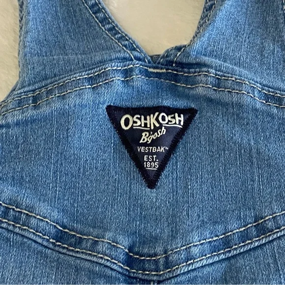 OshKosh B'gosh Baby Boys Denim Shortalls Unisex - Picture 6 of 9